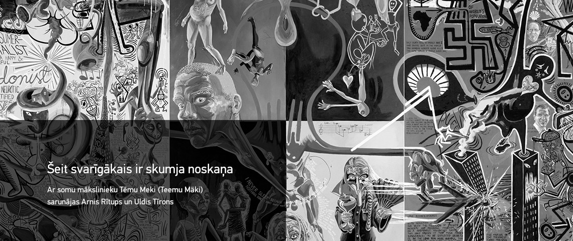 Šeit svarīgākais ir skumja noskaņa