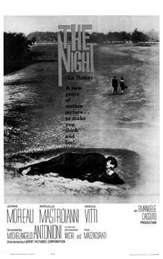 Mikelandželo Antonioni "Nakts", 1961