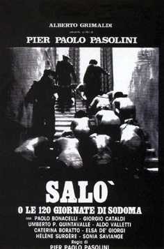 Pjērs Paolo Pazolīni "Salo jeb 120 Sodomas dienas", 1975