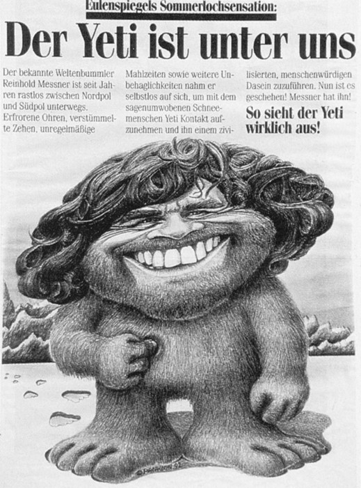 Karikatūra par Mesneru: