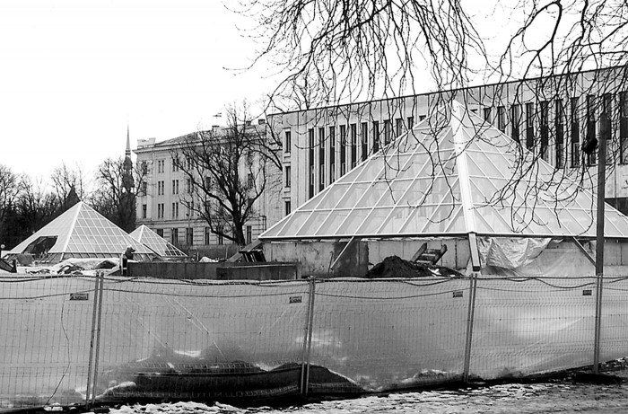 Foto: Andris Krieviņš. Rīgas Domes piramīdas