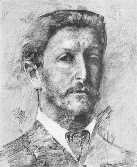 Mihails Vrubelis. Pašportrets. 1904