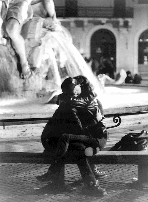 Pie Navona laukuma strūklakas Romā. No cikla Mana Eiropa. (Foto - Gerald Asulin)