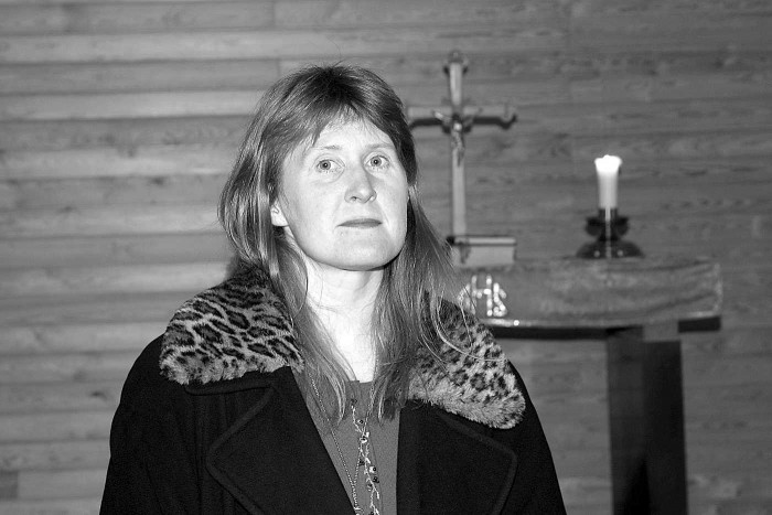 Eiduras meita Dalla kalpo Mikliberas baznīcā (Foto: Kaspars Goba)