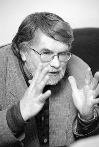 Bērziņš: Dainas ir tikpat plašas kā pats latvietis. (Foto - Māris Zemgalietis, Acs)