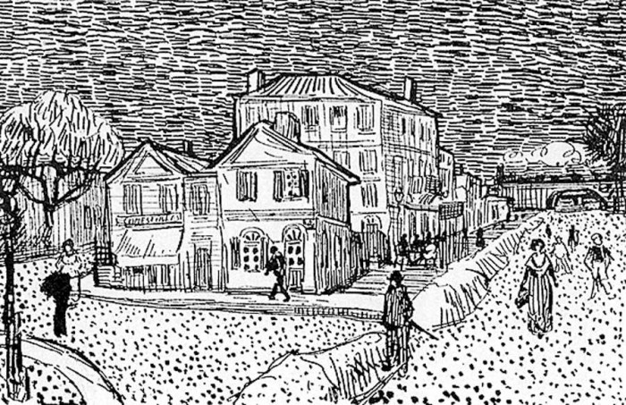 Vinsenta māja Arlā (Dzeltenā māja). 1888