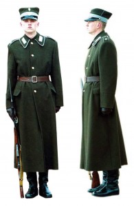 Latvijas armijas parādes formastērps (Foto - Uldis Briedis, Diena)