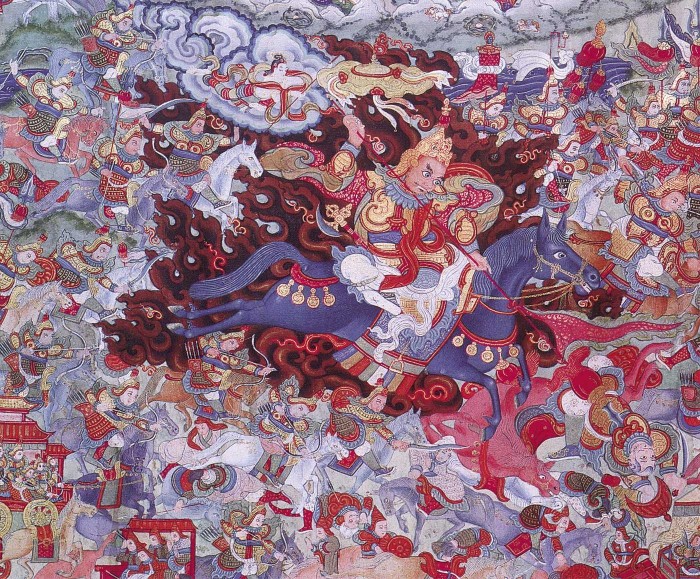 Regendagva. Nezināms mongoļu autors