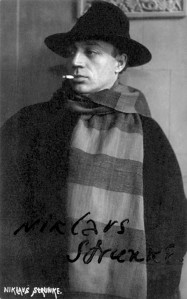 Mākslinieks Niklāvs Strunke  (Foto no Rakstniecības, teātra un mūzikas muzeja fondiem)