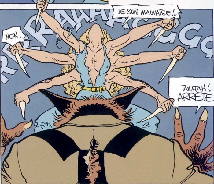 No Alehandro Hodorovska komiksiem (Bilde - Alexandro Jodorowsky & Moebius L'incal)