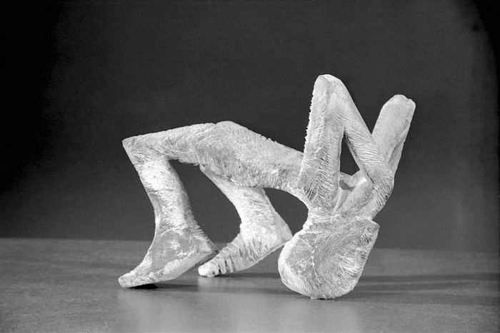 Makets Paula Cēlana skulptūrai Parīzē