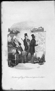 Ilustrācija no  Čārlza Dikensa grāmatas Amerikas piezīmes