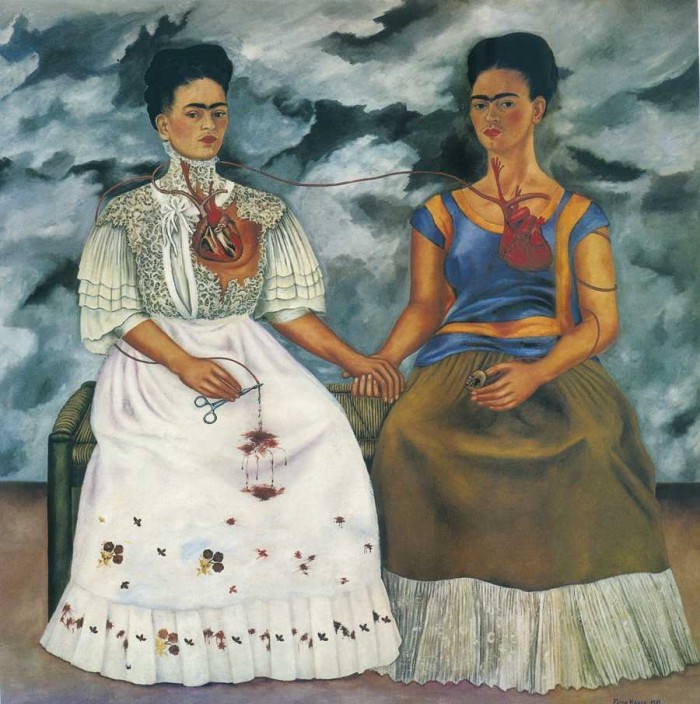 Frīdas Kālo glezna Divas Frīdas, 1939