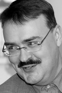 Psihoanalītiķis Voldemārs Švarcs: Un te mēs nonākam pie tās robežas. Tad ir jāiedziļinās. (Foto - Kaspars Goba)