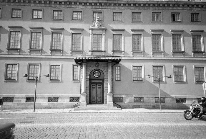 Bijušās Krievijas bankas Helsingforsas nodaļas ēka, kopš 1921. gada Zviedrijas vēstniecība Somijā (Foto - Jānis Kristapsons)