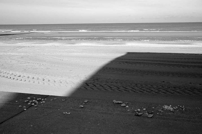 Omahas pludmale Normandijā, 2005. (Foto - Agnese Gaile)