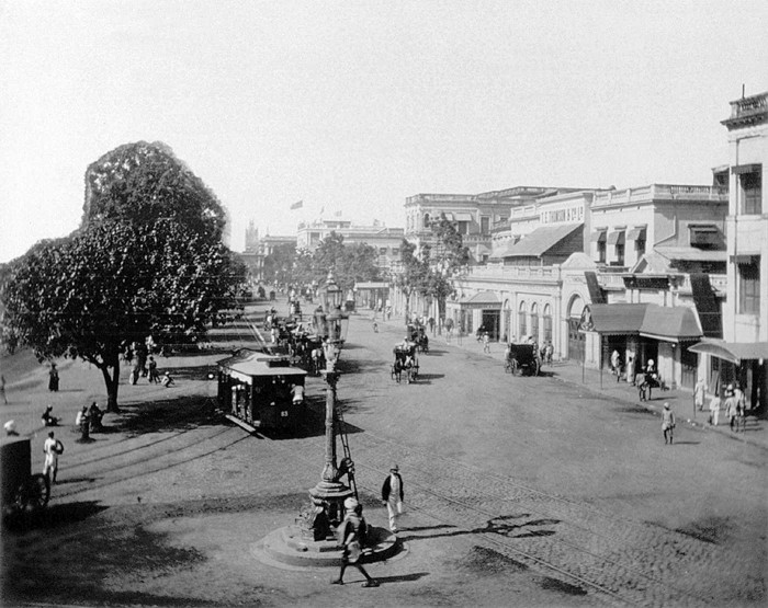 Kalkutas iela, foto no 19. gadsimta beigām (Foto: Corbis)