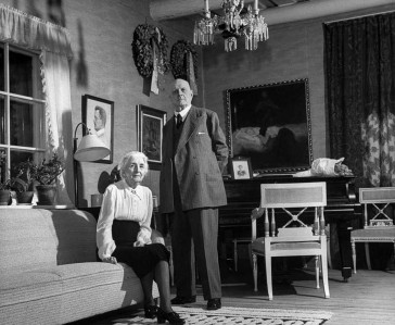 Aino un Žans Sibēliusi, 1948 (Foto: Getty Images)