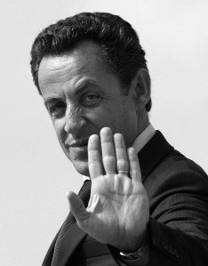 Nikolā Sarkozī Rostokas lidostā. 2007. gada 6. jūnijs